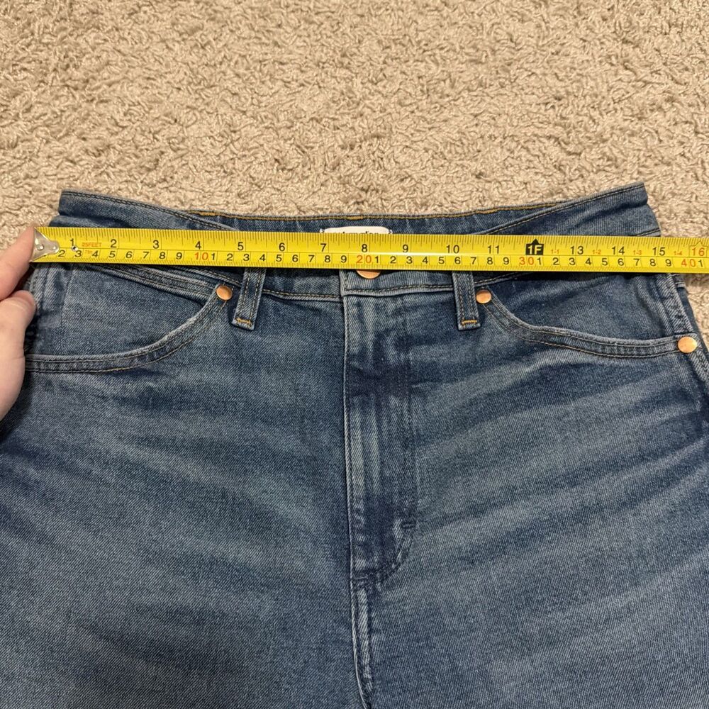 Wrangler Wanderer High Rise Flare Jeans Medium Blue 622 - Womens 28 X 32 - Picture 12 of 15